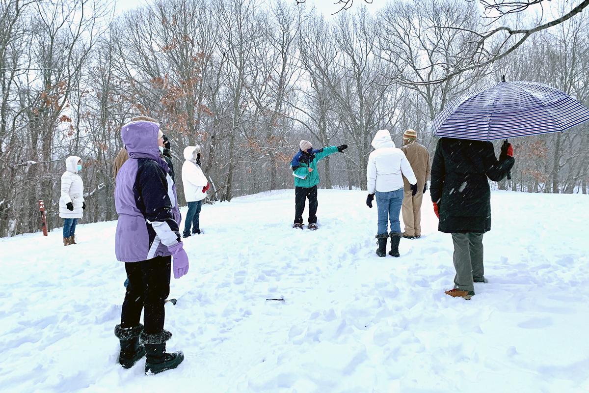 Boot Boutwell. Winter walk