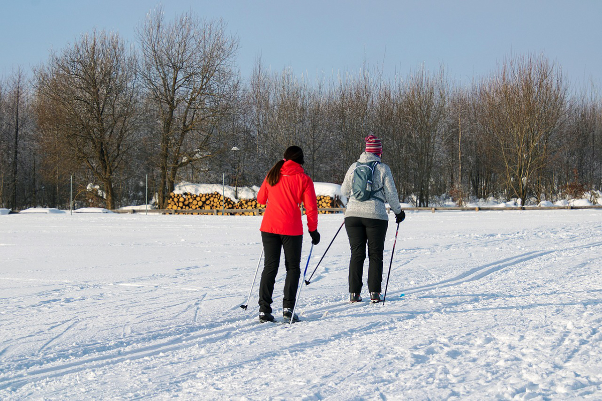 cross country skiing